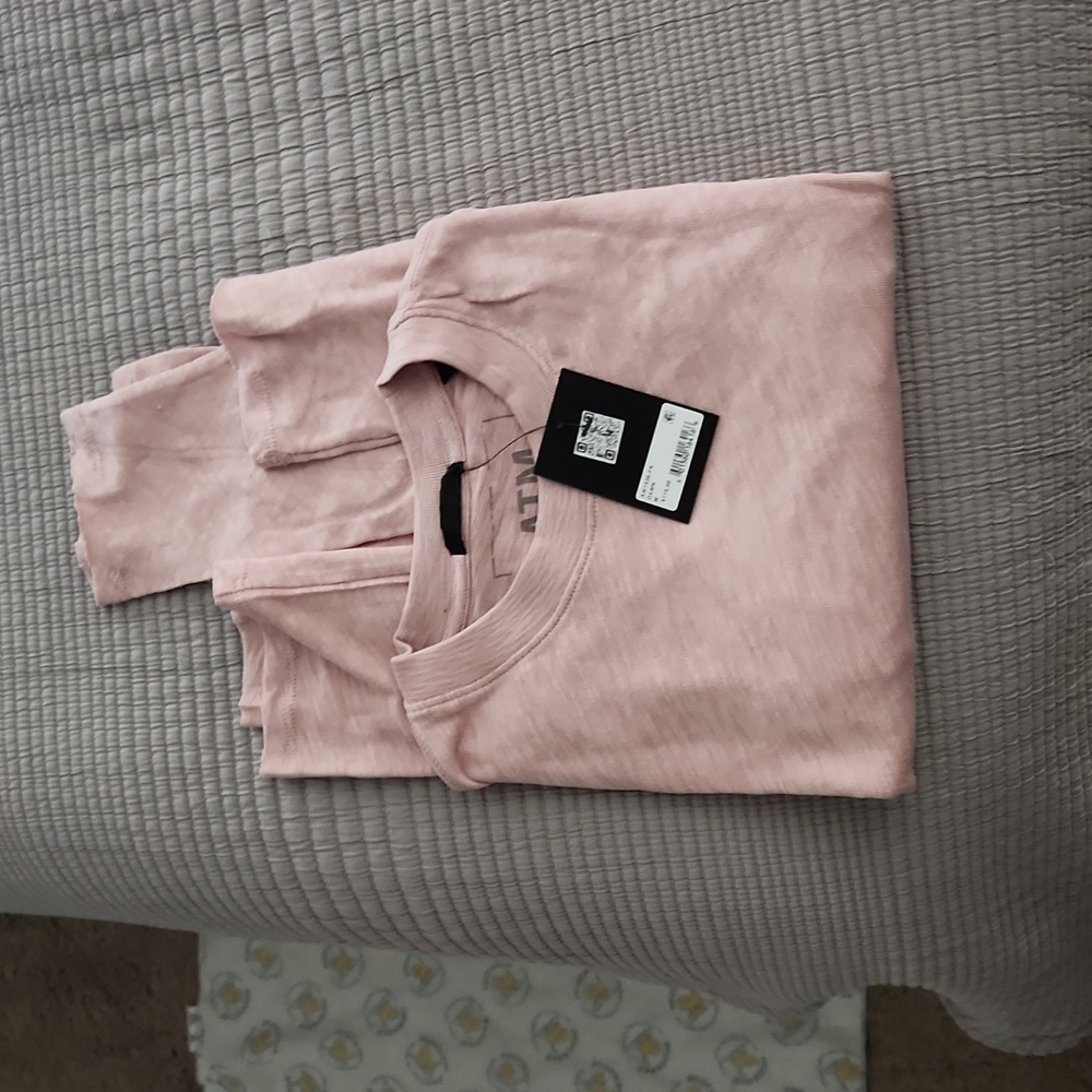 ATM Cropped Long Sleeve Tee